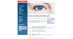 Desktop Screenshot of fahrtenbuch.jgm-software.com